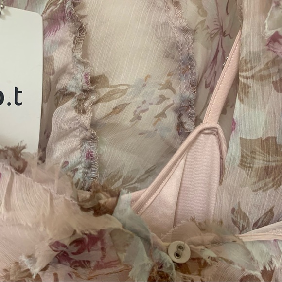 Anthropologie O.P.T Bohemian Floral Dress, Anthropologie Dress, Mini Dress - Picture 9 of 14